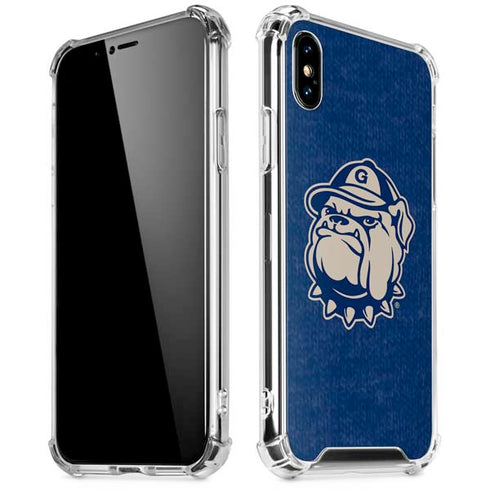 Georgetown University Jack the Bulldog Mascot iPhone XS Max Clear Case